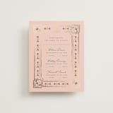 "Princess" - Foil-Pressed Multi-Event RSVP Cards in Pine by Claudia Orengo - Front