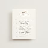 "tompouce" - Foil-Pressed Multi-Event RSVP Cards in Diamond by chocomocacino - Front