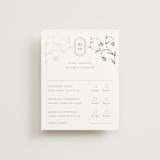 "cantuccini" - Foil-Pressed Multi-Event RSVP Cards in Moon by chocomocacino - Front