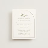 "Marmont" - Foil-Pressed Multi-Event RSVP Cards in Lilac by Kristie Kern - Front