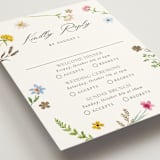 "Bright Garden" - Foil-Pressed Multi-Event RSVP Cards in Garden by Yaling Hou Suzuki - Detail