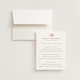 "Swan Song" - Foil-Pressed Multi-Event RSVP Cards in Lakes by Sarah Knight - RSVP with Envelope