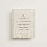 "Emma" - Foil-Pressed Multi-Event RSVP Cards in Provincial by Angela Thompson - Front