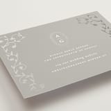 "cantuccini" - Foil-Pressed RSVP Online Enclosure Cards in Moon by chocomocacino - Detail