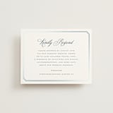 "othellolagkage" - Foil-Pressed RSVP Online Enclosure Cards in Pearl by chocomocacino - Front