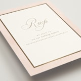 "Amalgamation" - Foil-Pressed RSVP Online Enclosure Cards in Shubh by Creo Study - Detail