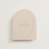 "Champagne" - Foil-Pressed RSVP Online Enclosure Cards in Rose by Ani Somi - Front