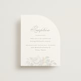 "Idyllic" - Gloss-Press® Reception Card in The Pearl by Design Lotus - Front