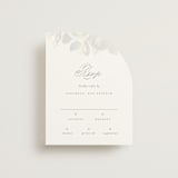 "Idyllic" - Gloss-Press® RSVP Cards in The Pearl by Design Lotus - Front