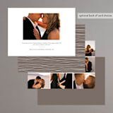 "Golden Rehearsal" - Rehearsal Dinner Invitations in Gold by Lehan Veenker - Back of Card Options