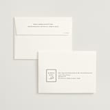 "Chic Gala" - Rehearsal Dinner Invitations in Snow by Kimberly FitzSimons - FREE Recipient Addressing