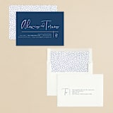 "Just the Two of Us" - Rehearsal Dinner Invitations in Navy by Jennifer Wick - Assembled