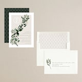 "Watermark" - Rehearsal Dinner Invitations in Cypress by Kaydi Bishop - Assembled