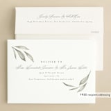 "Whispered Leaves" - Rehearsal Dinner Invitations in Leaf by Kristie Kern - FREE Recipient Addressing