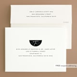 "Kenai" - Rehearsal Dinner Invitations in Shadow by Carly Reed Walker - FREE Recipient Addressing