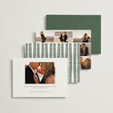 "Block Print Frame" - Rehearsal Dinner Invitations in Fern by Katharine Watson - Back of Card Options