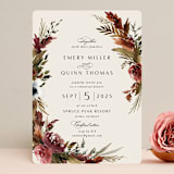 "poetique" - Rehearsal Dinner Invitations in Autumn by Kate Ahn - Front