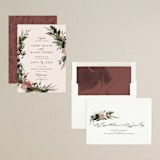 "poetique" - Rehearsal Dinner Invitations in Rose Quartz by Kate Ahn - Assembled