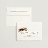 "poetique" - Rehearsal Dinner Invitations in Autumn by Kate Ahn - FREE Recipient Addressing
