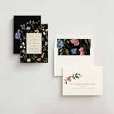 "A Botanical Event" - Rehearsal Dinner Invitations in Night by Chris Griffith - Assembled
