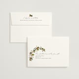 "Fruits & Floral" - Rehearsal Dinner Invitations in Champagne by Susan Moyal - FREE Recipient Addressing