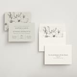 "sophisticate" - Rehearsal Dinner Invitations in Slate by Jennifer Postorino - Assembled