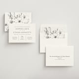 "sophisticate" - Rehearsal Dinner Invitations in Silk by Jennifer Postorino - Assembled