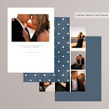 "Love and Lobsters" - Rehearsal Dinner Invitations in Navy by Jen Tips - Back of Card Options