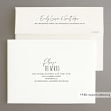 "Classic Welcome" - Rehearsal Dinner Invitations in Sand by Inkblot Design - FREE Recipient Addressing