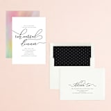 "Elegant" - Rehearsal Dinner Invitations in Spring by Laura Hamm - Assembled