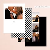 "A Day Away" - Rehearsal Dinner Invitations in Cloud by Baumbirdy - Back of Card Options