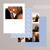 "bluebell dinner" - Rehearsal Dinner Invitations in Bluebell by Bramble Studio - Back of Card Options