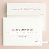 "Before I Do" - Rehearsal Dinner Invitations in Cabernet by Erica Krystek - FREE Recipient Addressing