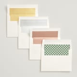 "Time to Dine" - Rehearsal Dinner Invitations in Thyme by Paper Sun Studio - Envelope Liner Options