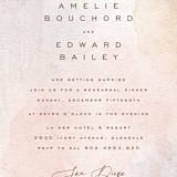 "Firenze" - Rehearsal Dinner Invitations in Clay by chocomocacino - Detail