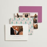 "Dining" - Rehearsal Dinner Invitations in Grape by Elly - Back of Card Options