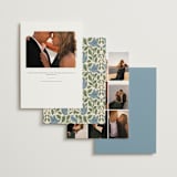 "birdies" - Rehearsal Dinner Invitations in Bluebird by Jen Owens - Back of Card Options