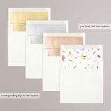 "flowering" - Rehearsal Dinner Invitations in Summer by Anastasia Makarova - Envelope Liner Options