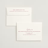 "Romantic night" - Rehearsal Dinner Invitations in Wine by Cass Loh - FREE Recipient Addressing