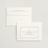 "Tailored Frame" - Rehearsal Dinner Invitations in Champagne by Baumbirdy - FREE Recipient Addressing