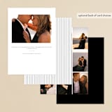 "Scripts" - Rehearsal Dinner Invitations in Salt by Stephanie Hawkes - Back of Card Options