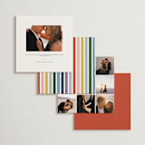 "Rainbow Rehearsal" - Rehearsal Dinner Invitations in Confetti by Carolyn Hunt - Back of Card