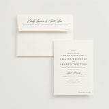 "Charleston" - Rehearsal Dinner Invitations in Tuxedo by Megan Davis - Invitation with Envelope