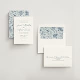 "Empire" - Rehearsal Dinner Invitations in Dusty Blue by Jennifer Postorino - Assembled