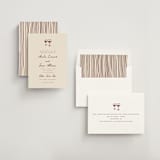 "Winery" - Rehearsal Dinner Invitations in Chardonnay by Katharine Watson - Assembled