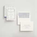 "Bridal Border" - Rehearsal Dinner Invitations in Azure by frau brandt - Assembled