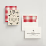 "That's Amore" - Rehearsal Dinner Invitations in Papyrus by Itsy Belle Studio - Assembled