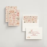 "That's Amore." - Rehearsal Dinner Invitations in Cabernet by Jenna Holcomb - Assembled