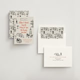 "gathering" - Rehearsal Dinner Invitations in Sunset by Elly - Assembled