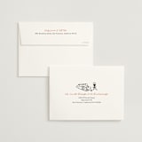 "gathering" - Rehearsal Dinner Invitations in Sunset by Elly - FREE Recipient Addressing